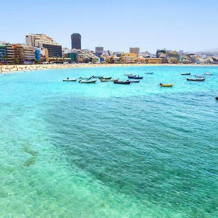 דירות לאס פאלמס דה גראן קנאריה Marsin Playa Terrace Sea Front View מראה חיצוני תמונה