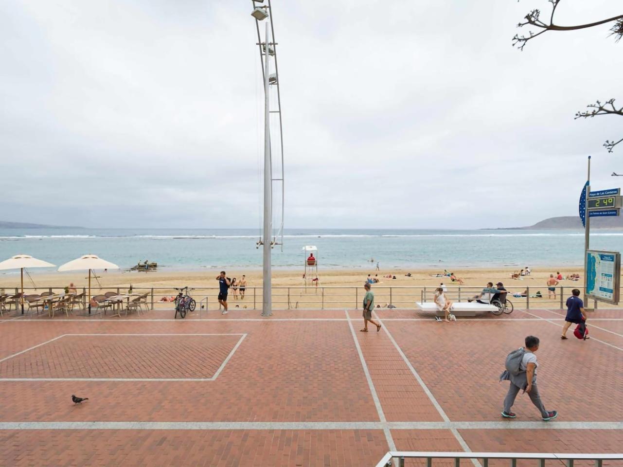 דירות לאס פאלמס דה גראן קנאריה Marsin Playa Terrace Sea Front View מראה חיצוני תמונה