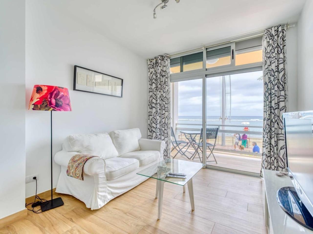 דירות לאס פאלמס דה גראן קנאריה Marsin Playa Terrace Sea Front View מראה חיצוני תמונה